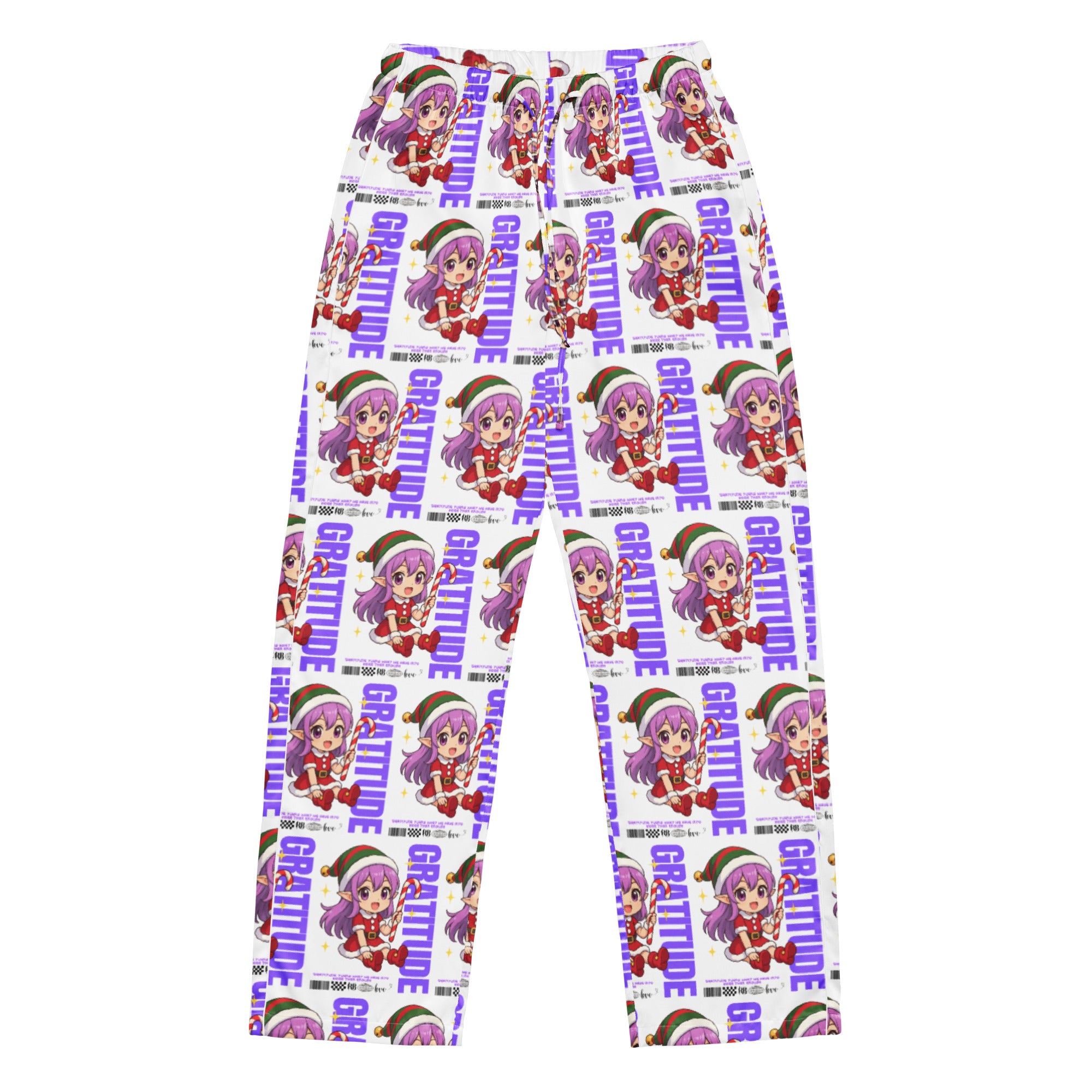 &quot;Gratitude&quot;- Black | Women’s pajama pants | – RB Designa Co