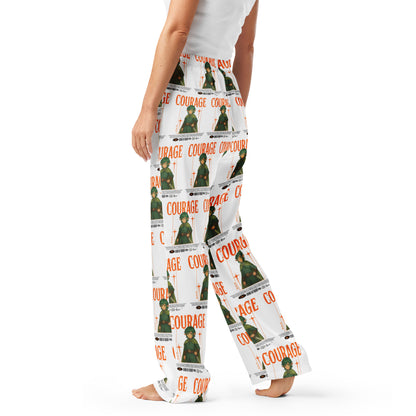 &quot;Courage&quot;- Black | Women’s pajama pants | – RB Designa Co