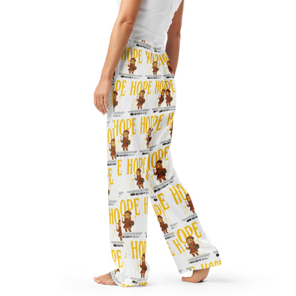 &quot;Hope&quot;- Black | Women’s pajama pants | – RB Designa Co