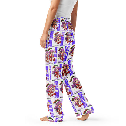 &quot;Gratitude&quot;- Black | Women’s pajama pants | – RB Designa Co