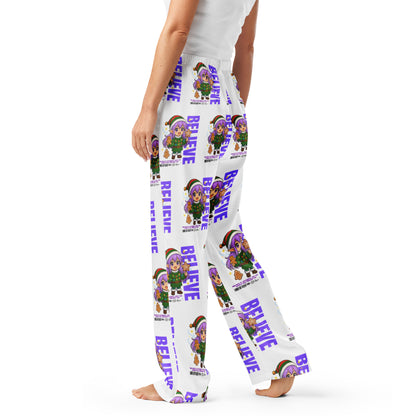 &quot;Believe&quot;- Black | Women’s pajama pants | – RB Designa Co