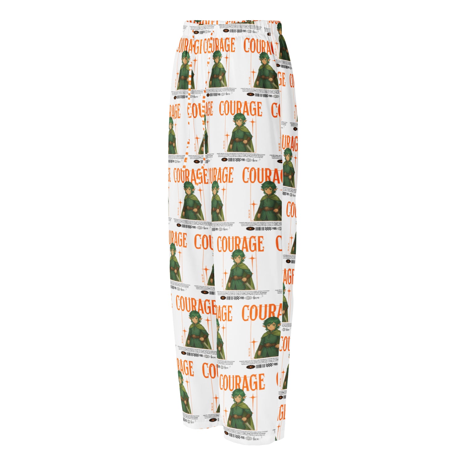 &quot;Courage&quot;- Black | Women’s pajama pants | – RB Designa Co