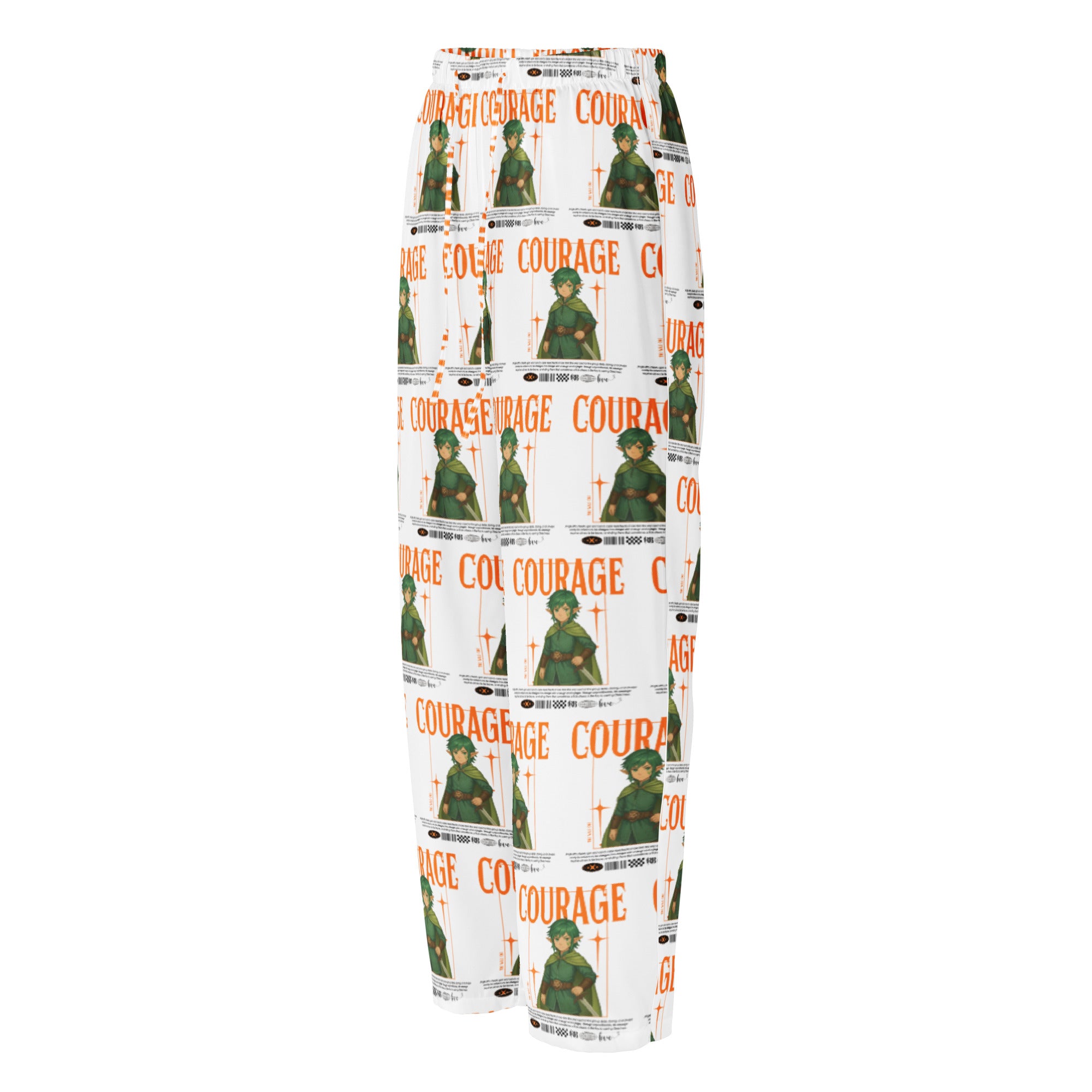 &quot;Courage&quot;- Black | Women’s pajama pants | – RB Designa Co