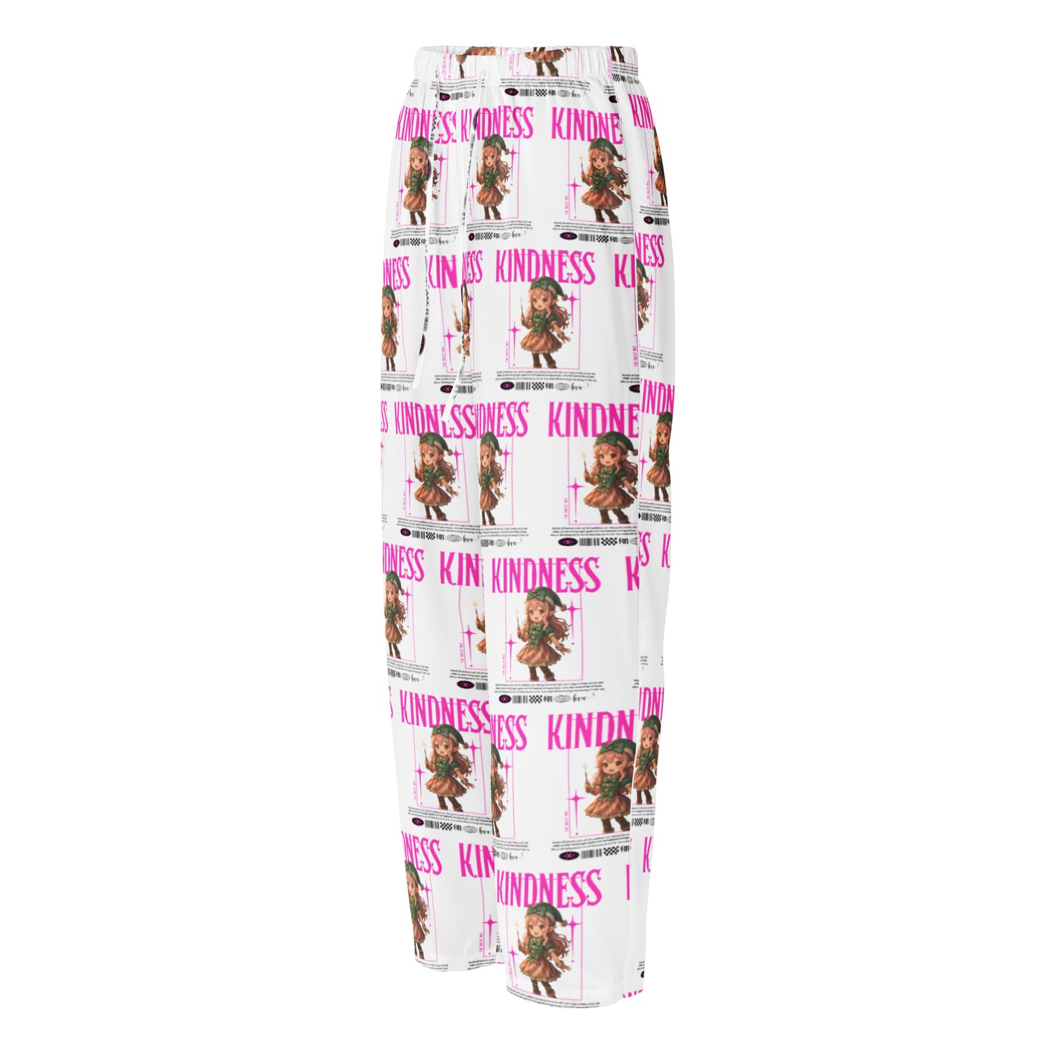 &quot;Kindness&quot;- Black | Women’s pajama pants | – RB Designa Co