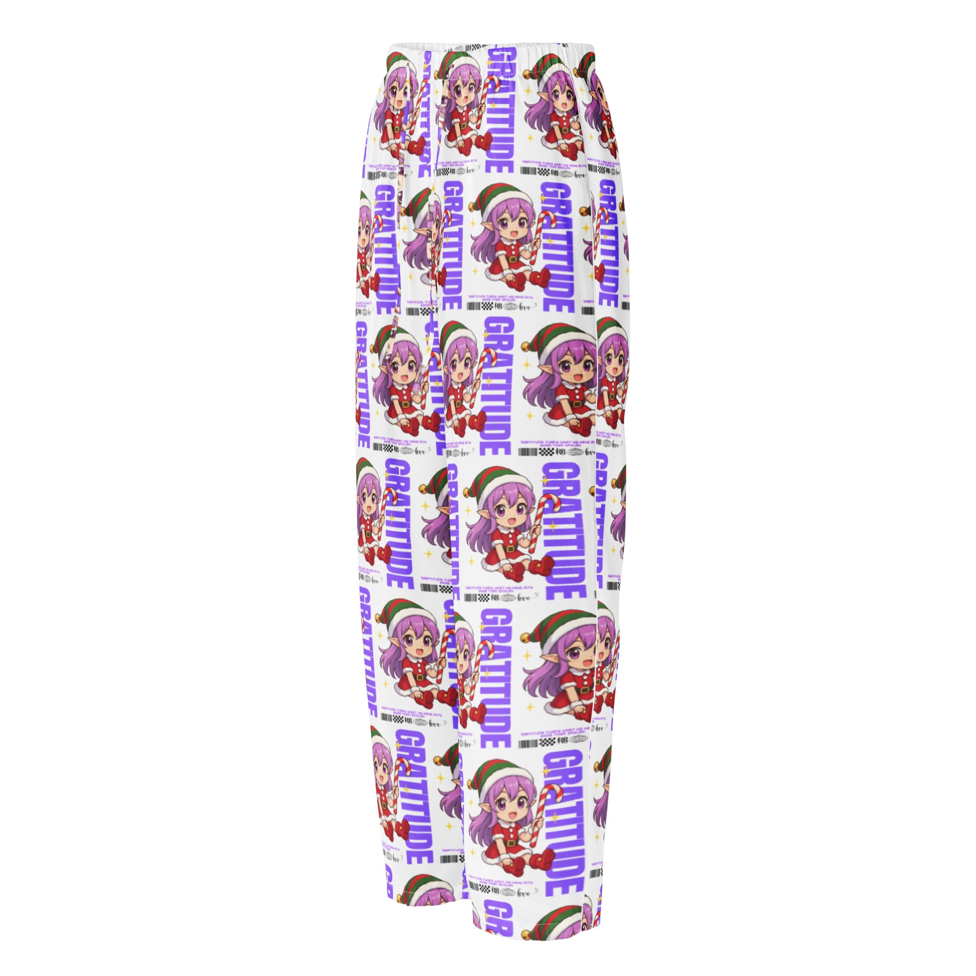 &quot;Gratitude&quot;- Black | Women’s pajama pants | – RB Designa Co