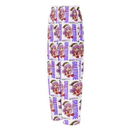&quot;Gratitude&quot;- Black | Women’s pajama pants | – RB Designa Co