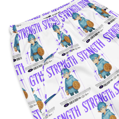 &quot;Strength&quot;- Black | Women’s pajama pants | – RB Designa Co
