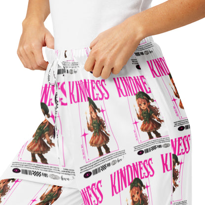 &quot;Kindness&quot;- Black | Women’s pajama pants | – RB Designa Co