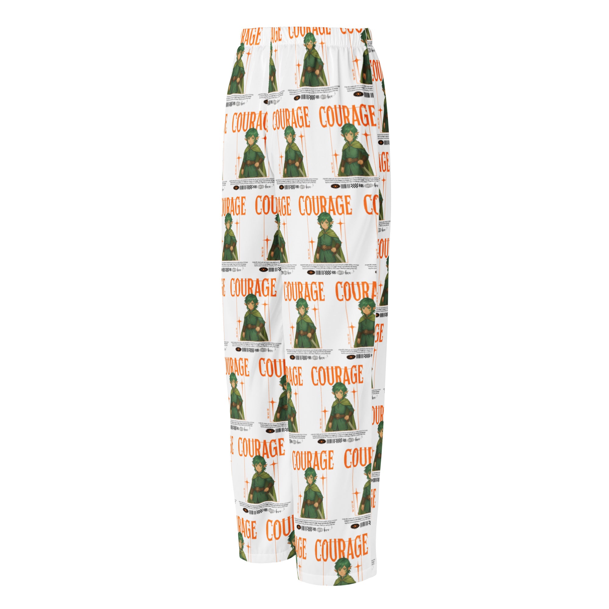 &quot;Courage&quot;- Black | Women’s pajama pants | – RB Designa Co