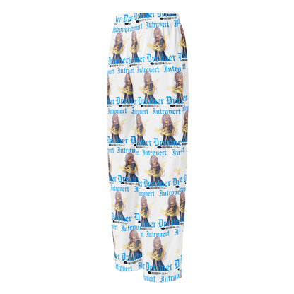 &quot;Introvert Dreamer&quot;- Black | Women’s pajama pants | – RB Designa Co