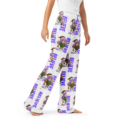 &quot;Believe&quot;- Black | Women’s pajama pants | – RB Designa Co