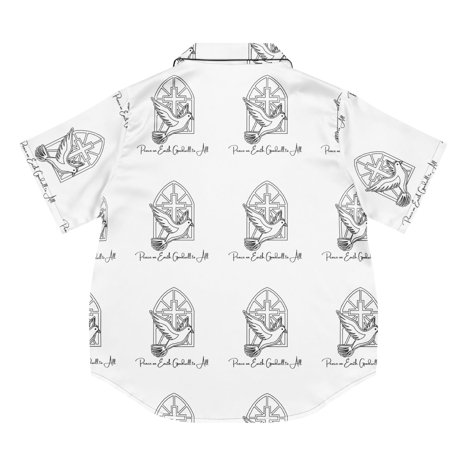 Peace Love God Biblical Short-Sleeves Pajama Top | – RB Designa Co