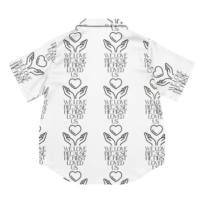 He First Loved Us Biblical Short-Sleeves Pajama Top | – RB Designa Co