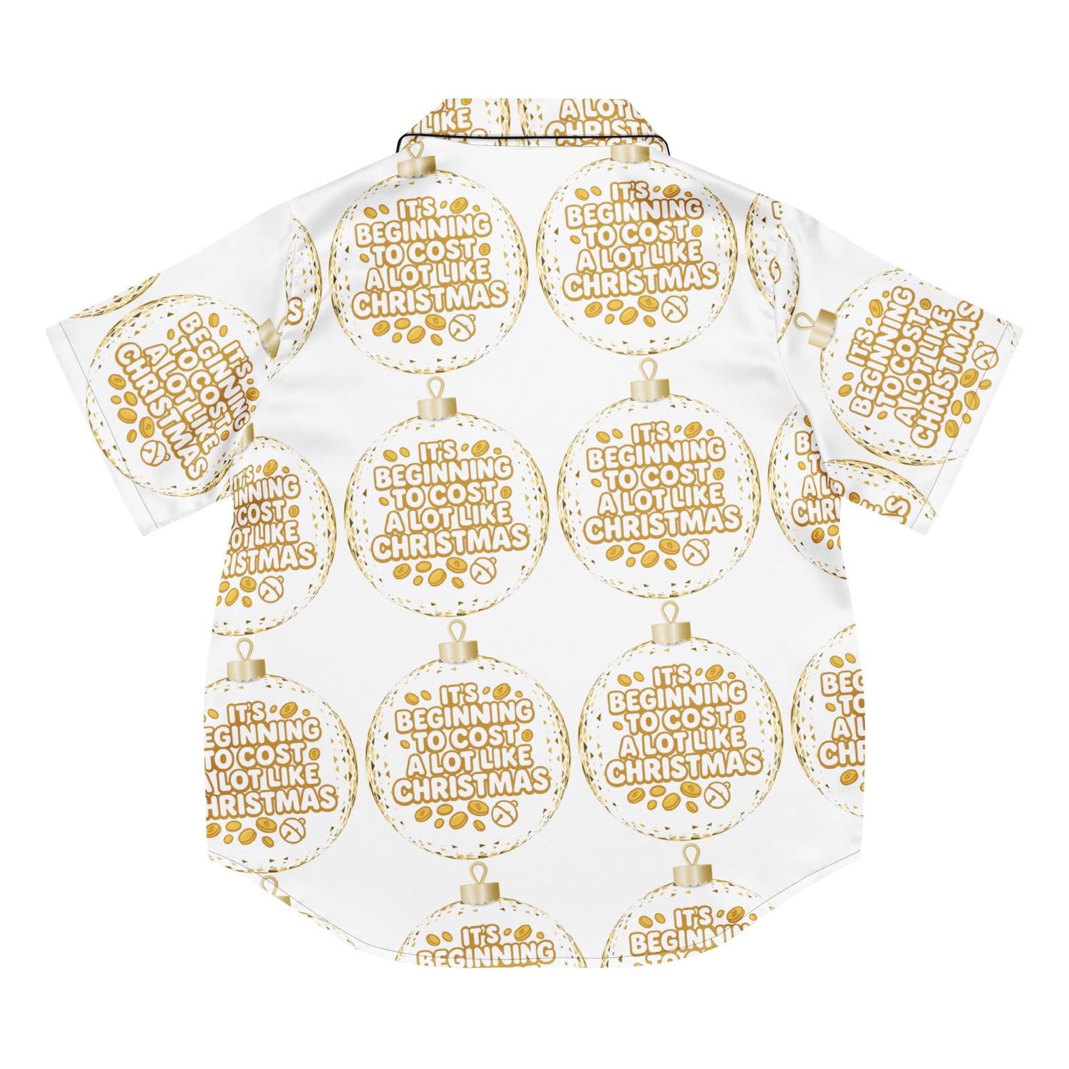 Its Beginning To Cost A Lot Like Christmas Humbag Short-Sleeves Pajama Top | – RB Designa Co