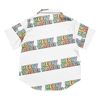 Merry Whatever Teen Short-Sleeves Pajama Top | – RB Designa Co