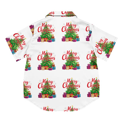 Merry Christmas Red Teen Short-Sleeves Pajama Top | – RB Designa Co