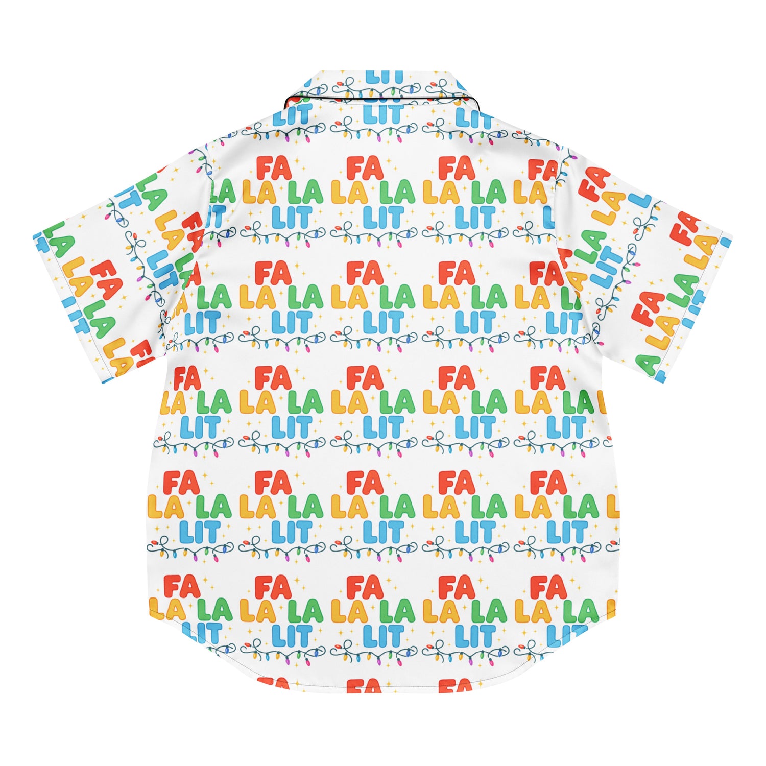 Fa La Lit Teen Short-Sleeves Pajama Top | – RB Designa Co