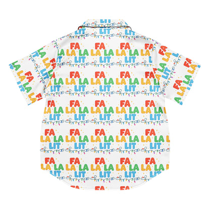 Fa La Lit Teen Short-Sleeves Pajama Top | – RB Designa Co