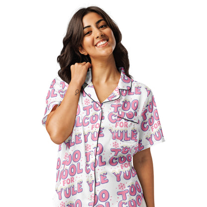 Cool Yule Teen Short-Sleeves Pajama Top | – RB Designa Co