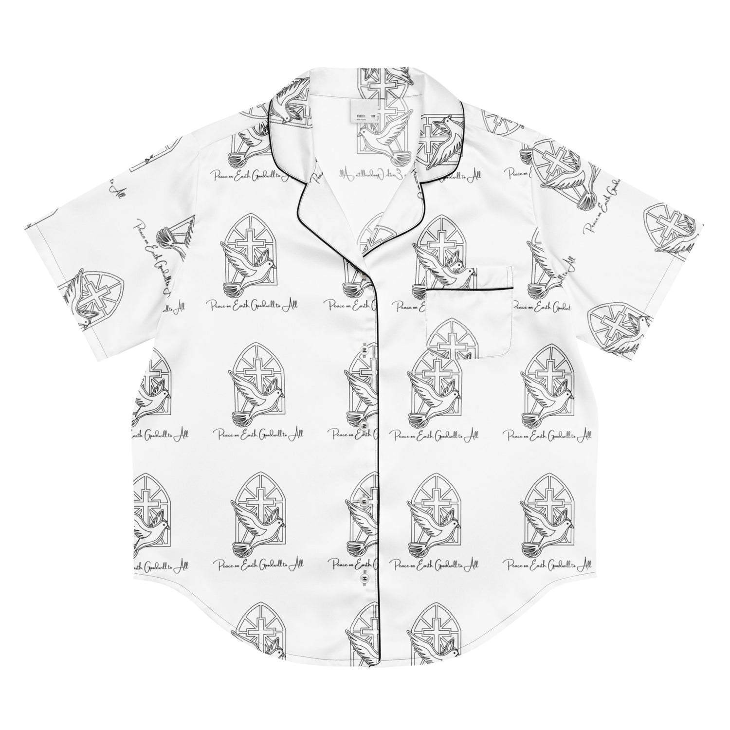 Savior is born Biblical Short-Sleeves Pajama Top | – RB Designa Co