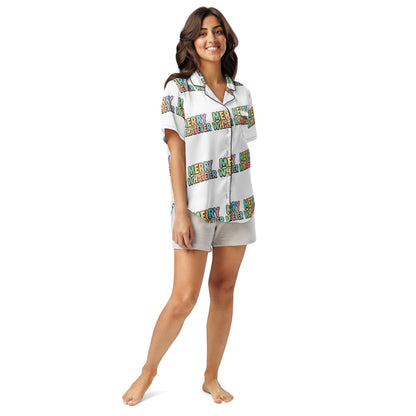 Merry Whatever Teen Short-Sleeves Pajama Top | – RB Designa Co