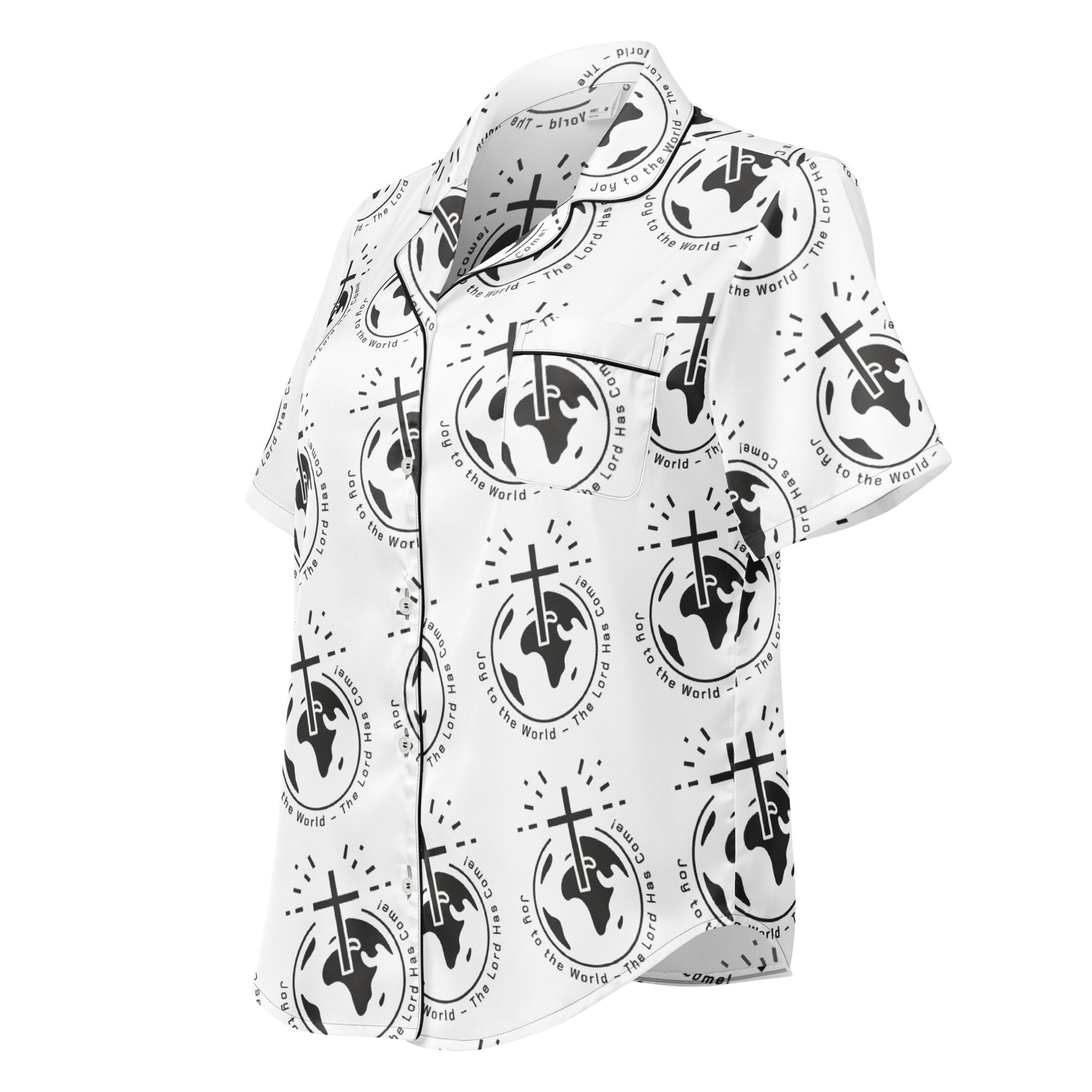 Lord is Good Biblical Short-Sleeves Pajama Top | – RB Designa Co