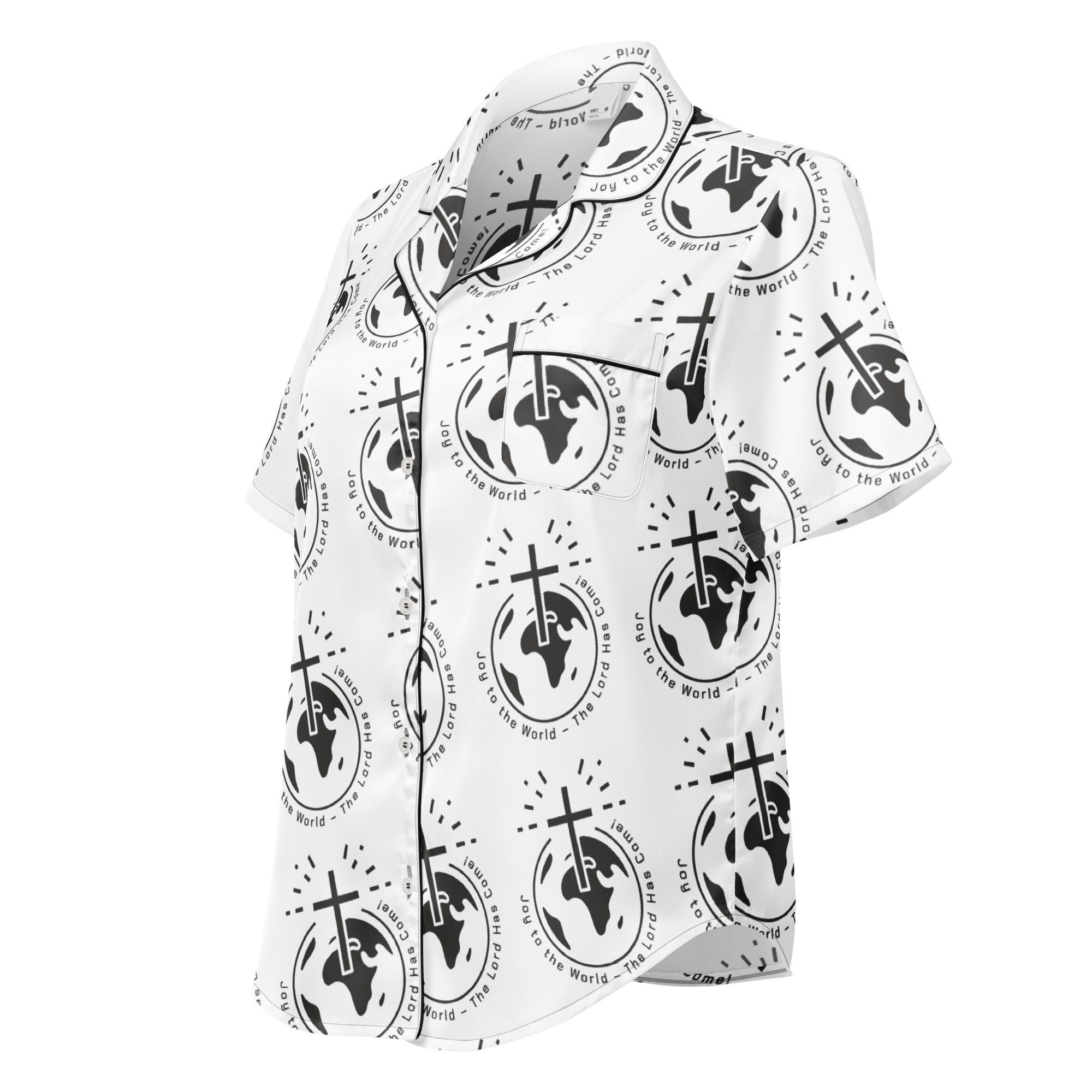 Lord is Good Biblical Short-Sleeves Pajama Top | – RB Designa Co