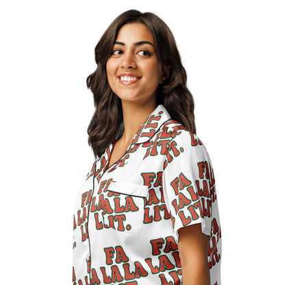 Colourful Lit Teen Short-Sleeves Pajama Top | – RB Designa Co