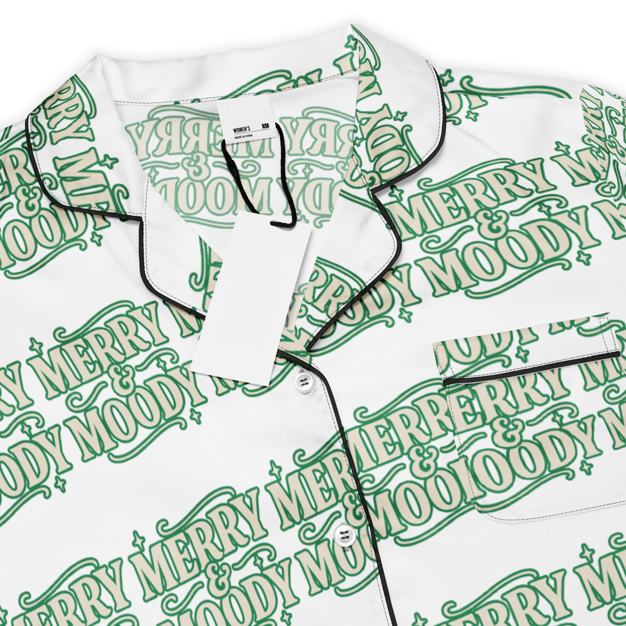 Merry Moody Teen Pajama Top | – RB Designa Co