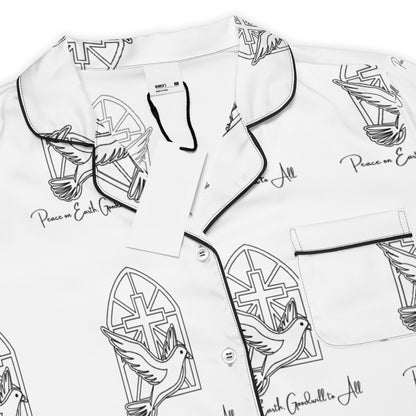 Peace Love God Biblical Short-Sleeves Pajama Top | – RB Designa Co