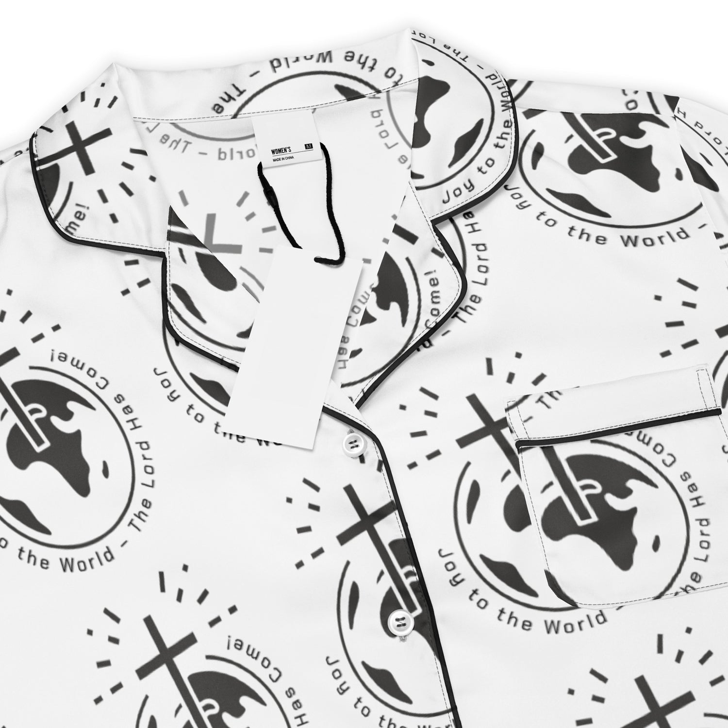 Lord is Good Biblical Short-Sleeves Pajama Top | – RB Designa Co