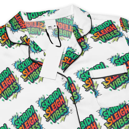 Skibidi Vibes Teen Short-Sleeves Pajama Top | – RB Designa Co