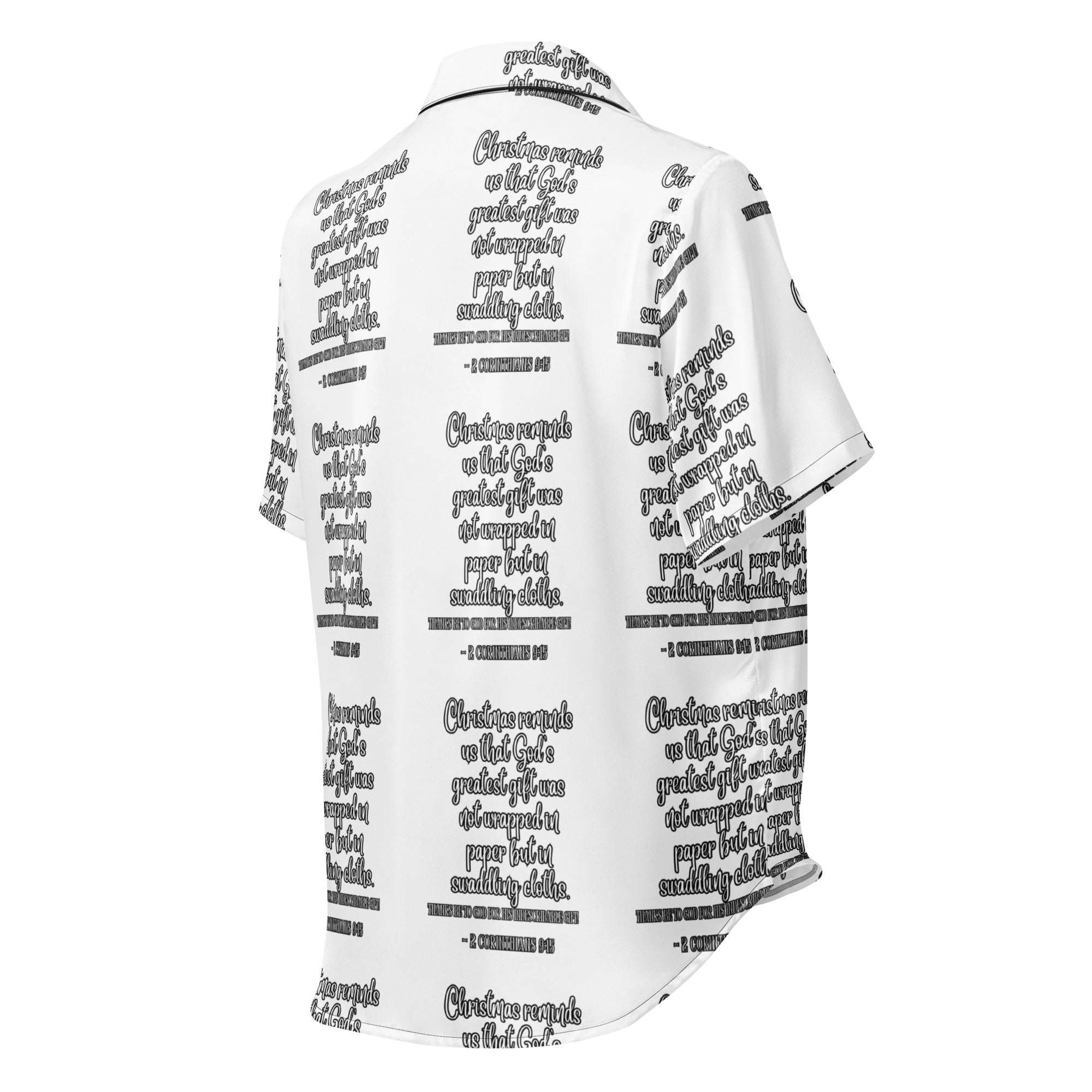 Gift Biblical Short-Sleeves Pajama Top | – RB Designa Co