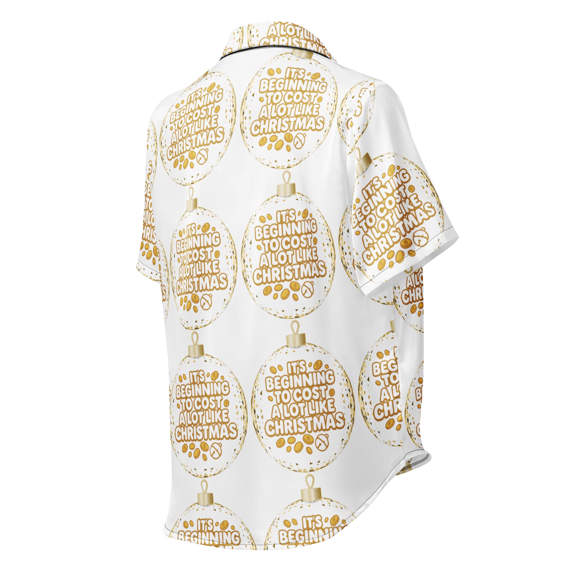 Its Beginning To Cost A Lot Like Christmas Humbag Short-Sleeves Pajama Top | – RB Designa Co