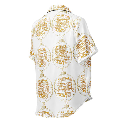 Its Beginning To Cost A Lot Like Christmas Humbag Short-Sleeves Pajama Top | – RB Designa Co