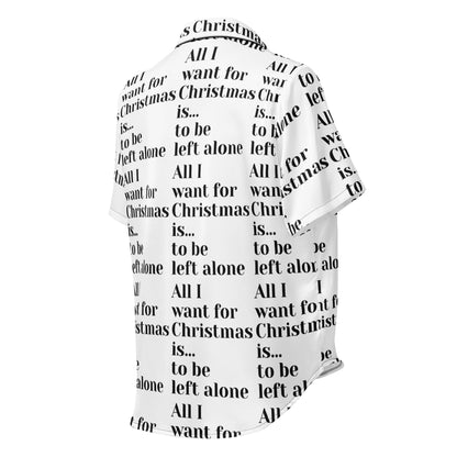 Left Alone Light Humbag Short-Sleeves Anti-Christmas / Bah Humbug Top | – RB Designa Co