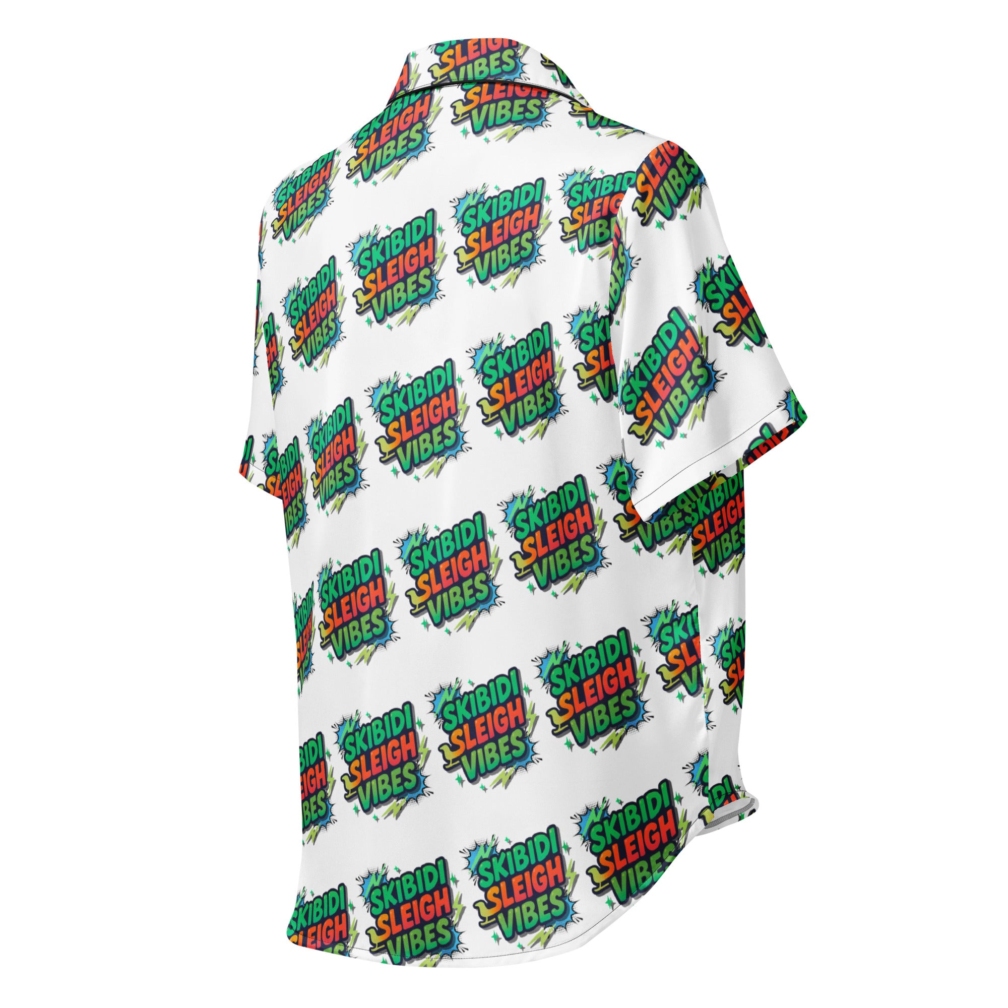 Skibidi Vibes Teen Short-Sleeves Pajama Top | – RB Designa Co