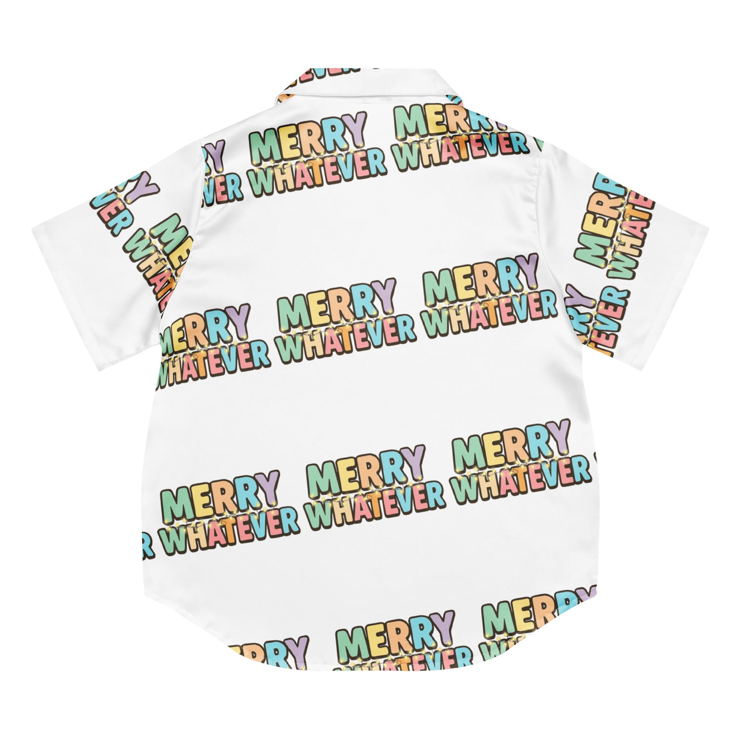 Merry Whatever Teen Short-Sleeves Pajama Top | – RB Designa Co