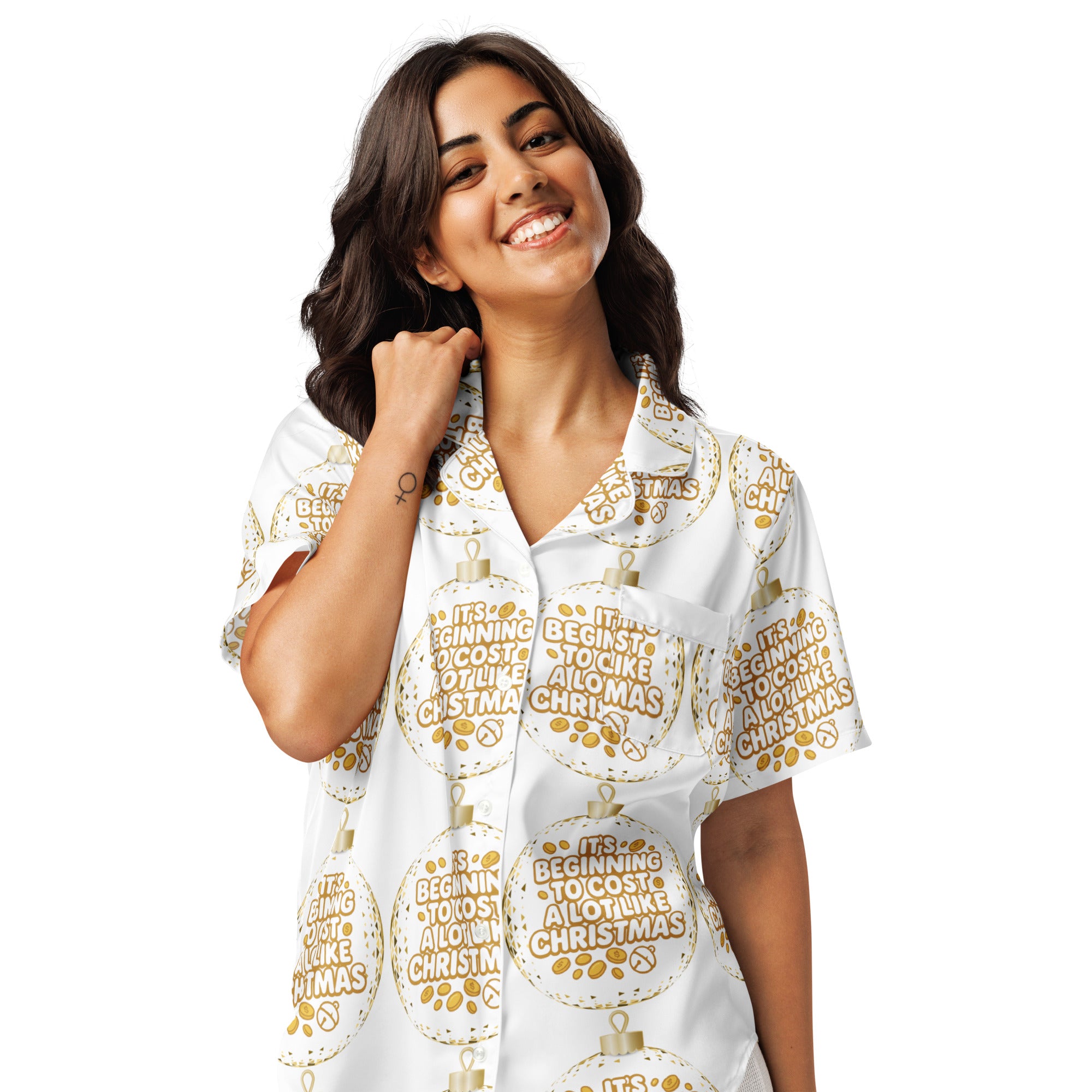 Its Beginning To Cost A Lot Like Christmas Humbag Short-Sleeves Pajama Top | – RB Designa Co
