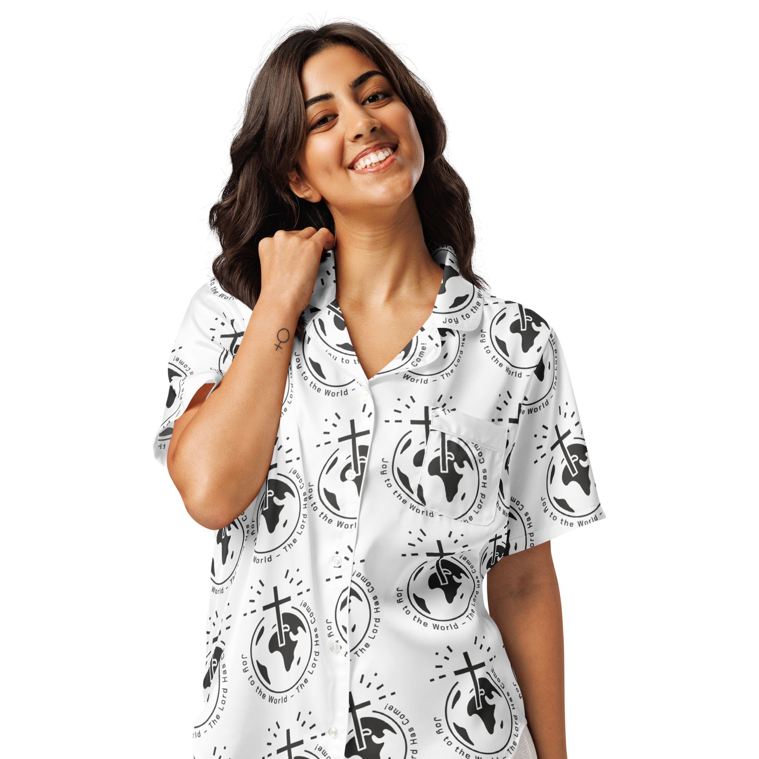 Lord is Good Biblical Short-Sleeves Pajama Top | – RB Designa Co