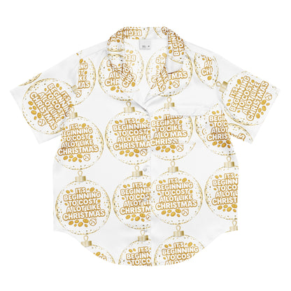 Its Beginning To Cost A Lot Like Christmas Humbag Short-Sleeves Pajama Top | – RB Designa Co