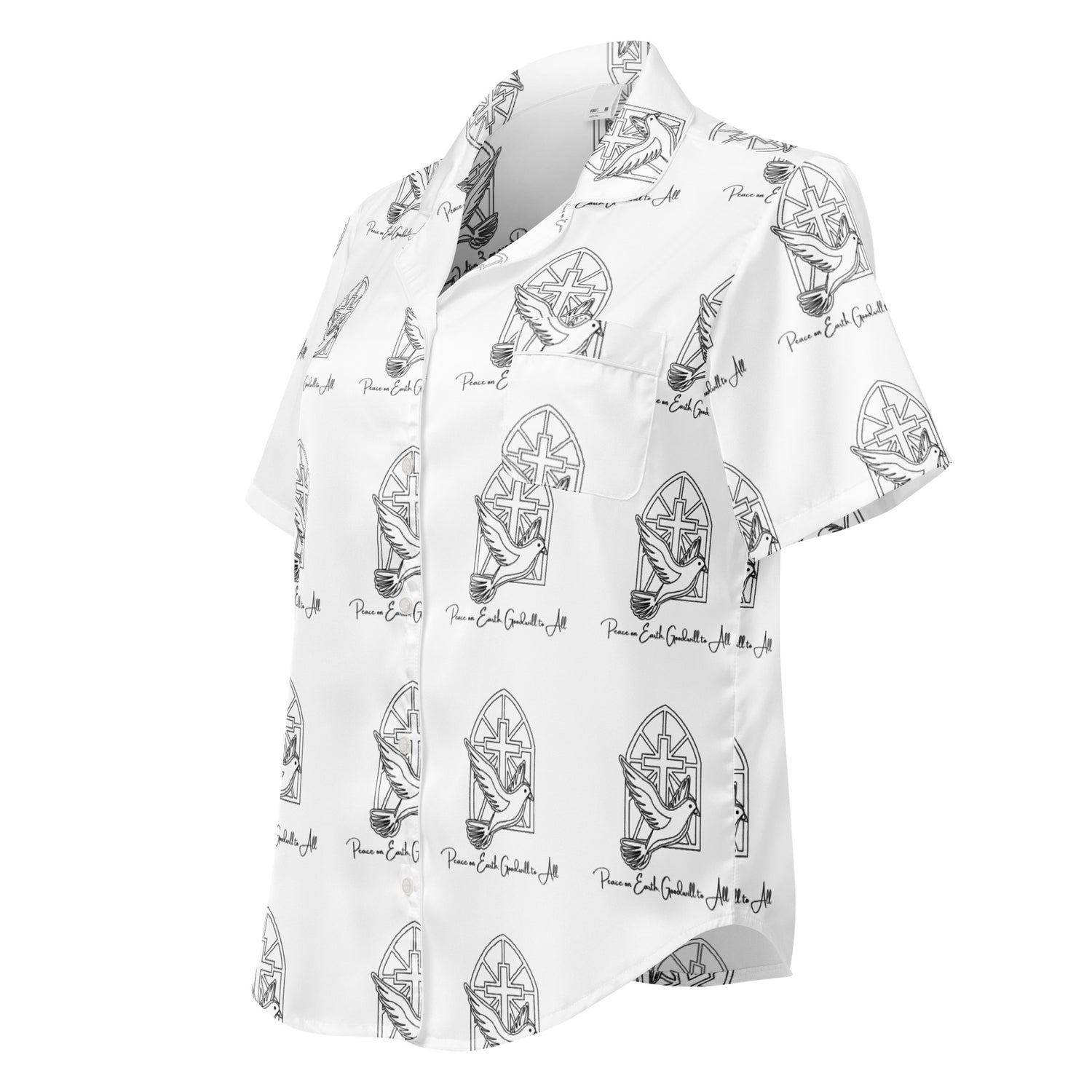 Savior is born Biblical Short-Sleeves Pajama Top | – RB Designa Co