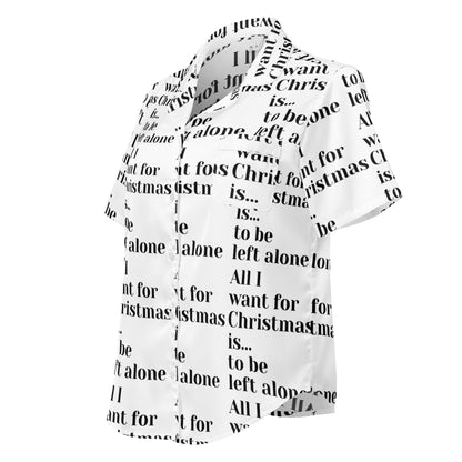 Left Alone Light Humbag Short-Sleeves Anti-Christmas / Bah Humbug Top | – RB Designa Co