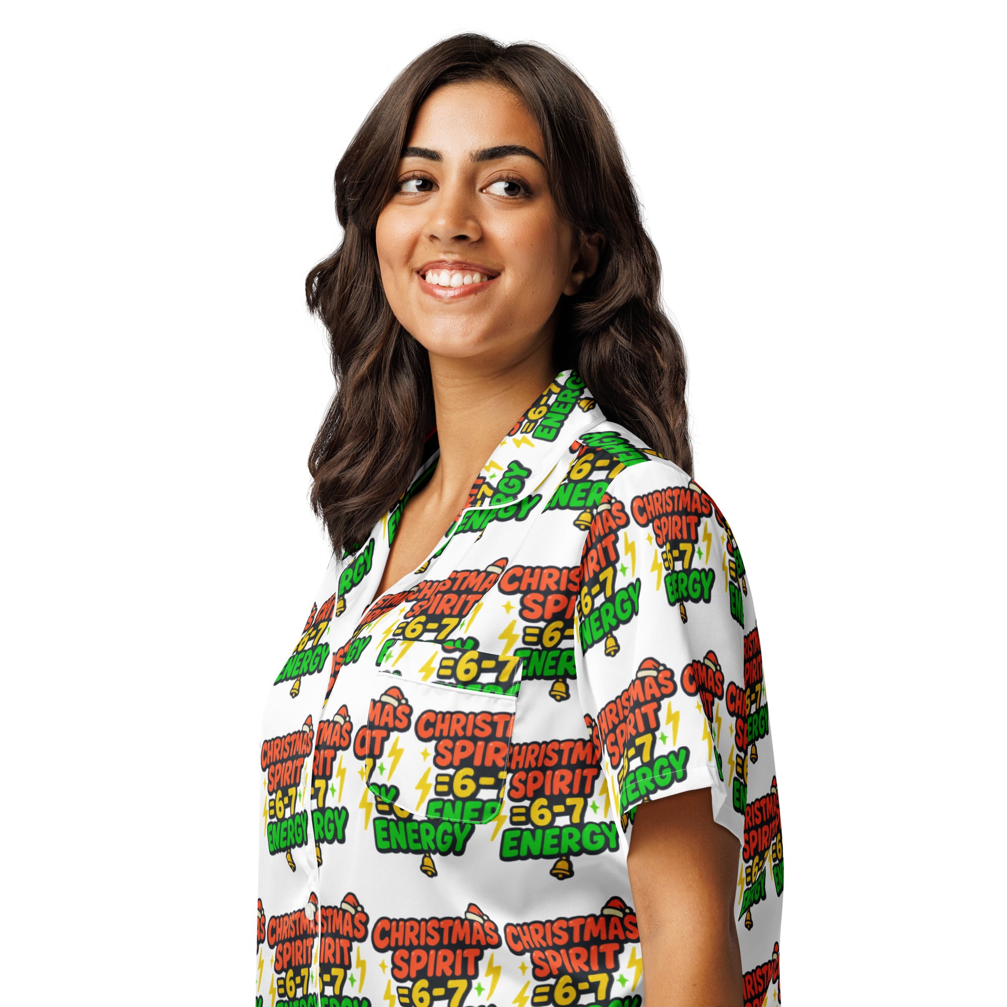 Lightning Spirit Teen Short-Sleeves Pajama Top | – RB Designa Co