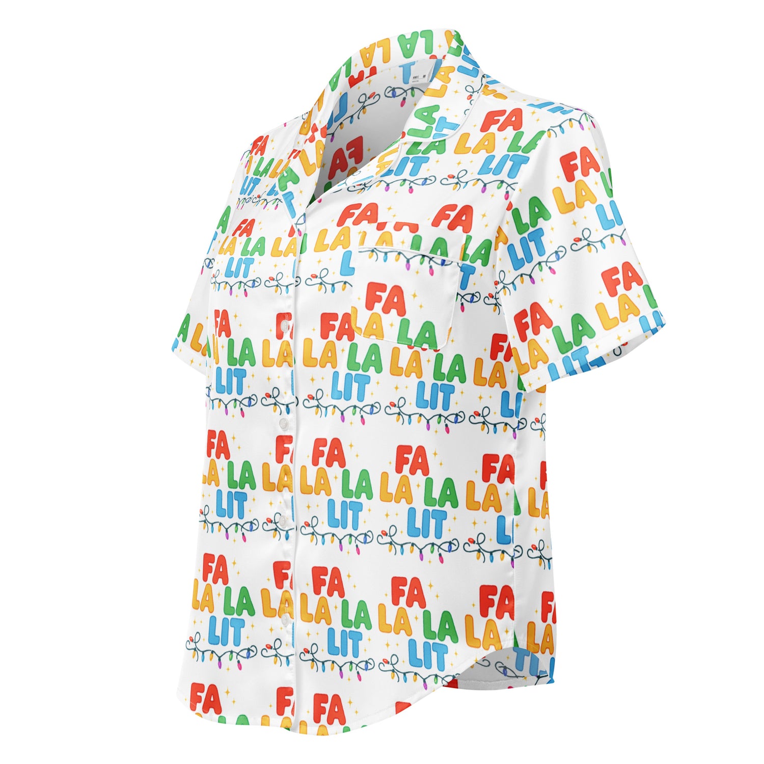 Fa La Lit Teen Short-Sleeves Pajama Top | – RB Designa Co