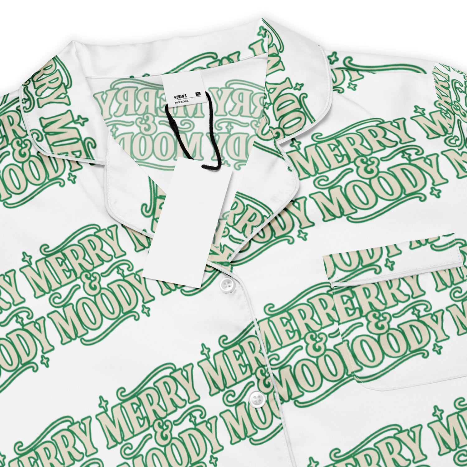 Merry Moody Teen Pajama Top | – RB Designa Co