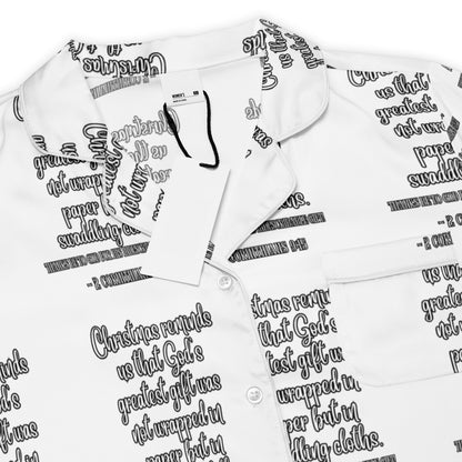 Gift Biblical Short-Sleeves Pajama Top | – RB Designa Co