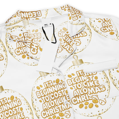 Its Beginning To Cost A Lot Like Christmas Humbag Short-Sleeves Pajama Top | – RB Designa Co