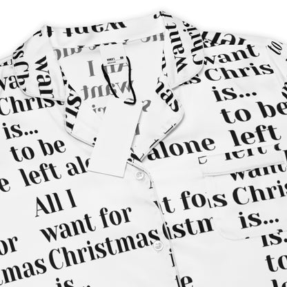 Left Alone Light Humbag Short-Sleeves Anti-Christmas / Bah Humbug Top | – RB Designa Co