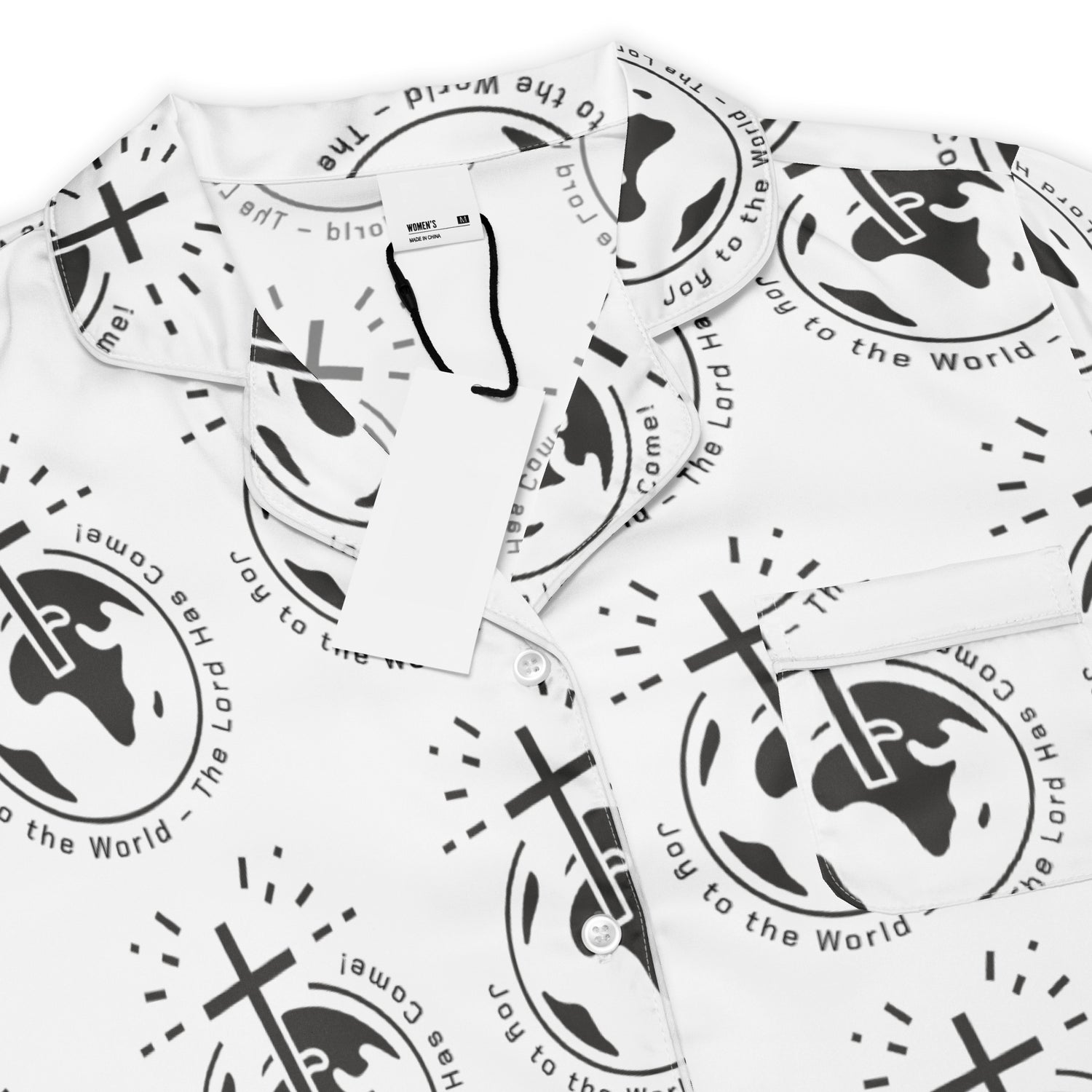 Lord is Good Biblical Short-Sleeves Pajama Top | – RB Designa Co